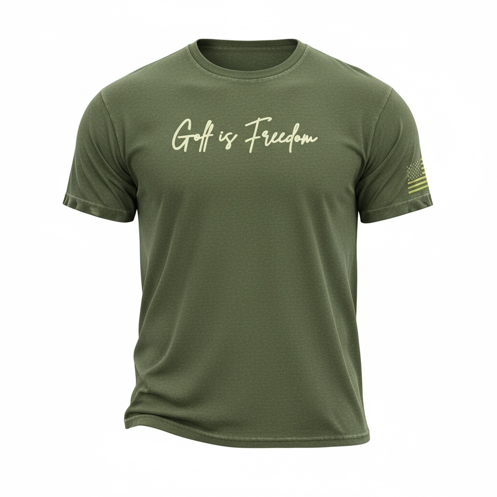 GOLF IS FREEDOM T-SHIRT